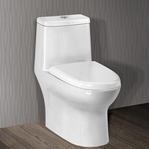 Bồn cầu 1 khối Ceravi C504 (Tặng lavabo, chân chậu)