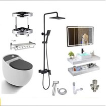 Combo bộ nhà tắm cao cấp 062 cầu trứng
