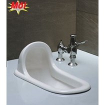 Bồn cầu xổm Caesar C1230+bộ xả BF449