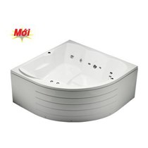 Bồn tắm góc massage đôi Caesar MT5165