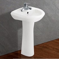 Chậu rửa Lavabo Viglacera VTL2 + Chân VI1T