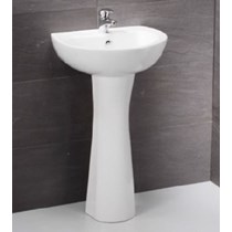 Chậu rửa chân đứng Caesar L2150+P2440