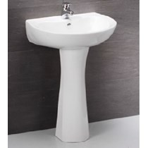 Chậu rửa chân đứng Caesar L2155+P2440