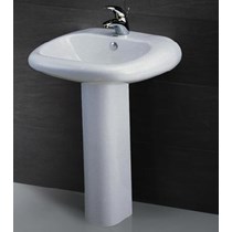 Chậu rửa chân dài Caesar L2560+P2438