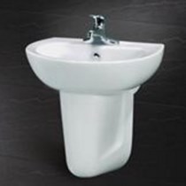 Chậu rửa chân ngắn Caesar L2230+P2441