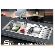 Chậu rửa chén 3 hộc Gorlde GD 956