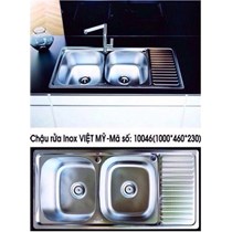 Chậu rửa chén Inox Việt Mỹ 10046