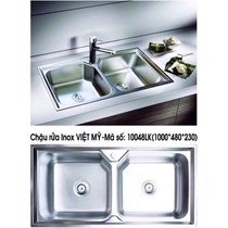Chậu rửa chén Inox Việt Mỹ 10048LK