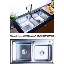 Chậu rửa chén Inox Việt Mỹ 8245VD