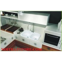 Chậu rửa chén đá Rồng Châu Á CR-02