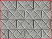 Đá kiểu caro trắng sữa HL3D-9