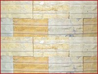 Đá kiểu sóng thần vàng HL3D-4