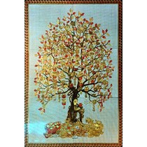 Gạch tranh 3D Cây phát tài 1