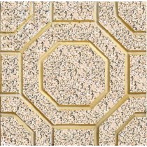 Gạch vỉa hè 40x40 QP5 màu vàng
