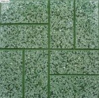 Gạch vỉa hè 40x40 QP8 màu xanh