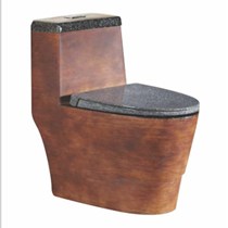 Bồn cầu khối cao cấp nâu đỏ cổ điển