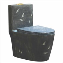 Bồn cầu khối cao cấp xám cổ điển