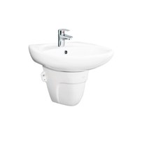 Chậu rửa Lavabo Viglacera BS409 + chân BS502