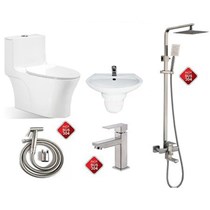 Combo thiết bị vệ sinh giá rẻ 6