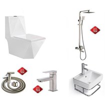 Combo thiết bị vệ sinh giá rẻ 8