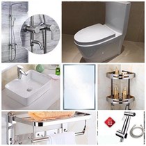 Combo thiết bị vệ sinh giá rẻ (8 món)