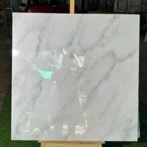 Đá đồng chất khắc kim Trung Quốc 100x100 trắng vân khói mờ