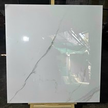 Đá đồng chất khắc kim Trung Quốc 100x100 trắng vân xám