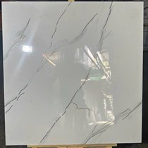 Đá đồng chất khắc kim Trung Quốc 80x80 trắng khói