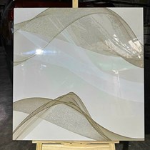 Đá đồng chất khắc kim Trung Quốc 80x80 xám vân lụa
