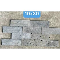 Đá ong xám 10x30 dày 1,2 cm