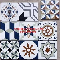 Gạch bông giả cổ 20x20 đa màu