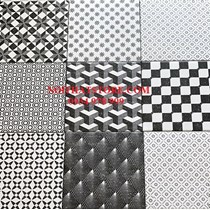 Gạch bông giả cổ 20x20 mẫu đen trắng đẹp