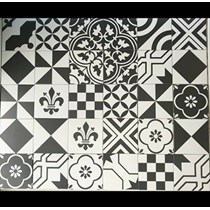 Gạch bông giả cổ 20x20 nhiều hình khối
