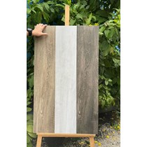 Gạch giả gỗ Viglacera 20x100 tông xám trắng mới