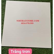 Gạch lát nền Trung Quốc 100x100 trắng trơn
