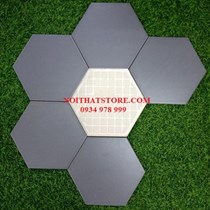 Gạch lục giác màu xám