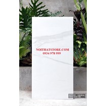 Gạch ốp lát Ấn Độ 60x120 trắng vân khói