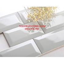 Gạch thẻ 10x20 xám bóng vát