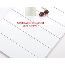 Gạch thẻ 10x30 trắng bóng phẳng