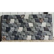 Gạch trang trí 3D Ấn Độ 30x60 Ô vuông nhỏ