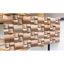 Gạch trang trí 3D Ấn Độ 30x60 Nâu vàng