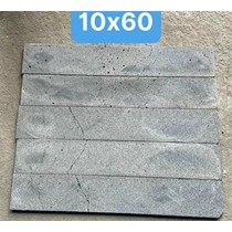 Gạch trang trí đá ong xám 10x60