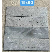 Gạch trang trí đá ong xám 15x60
