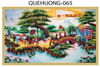 Gạch tranh 3D phong cảnh quê hương 065