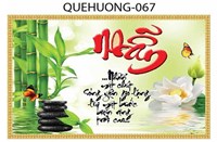 Gạch tranh 3D phong cảnh quê hương 067
