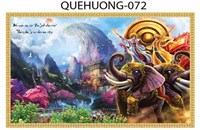 Gạch tranh 3D phong cảnh quê hương 072