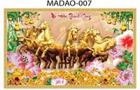 Gạch tranh 5D mã đáo thành công 007
