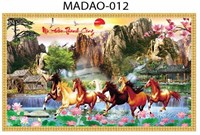Gạch tranh 5D mã đáo thành công 012