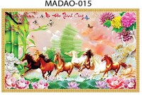 Gạch tranh 5D mã đáo thành công 015