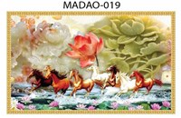 Gạch tranh 5D mã đáo thành công 019